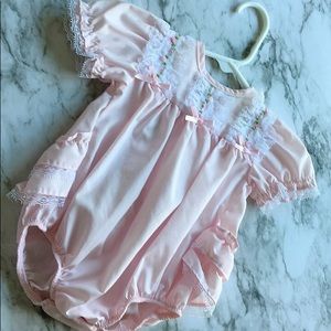 Starting Out Newborn Pink Ruffled Outfit